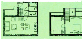 Grundriss Polderhaus